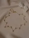 Collar de perlas estilo choker